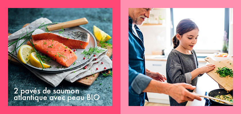 Nos pavés de saumons